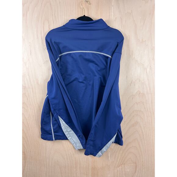 Walter Hagen Men’s Blue Quarter Zip Pullover Performance Top Size L - Picture 2 of 9